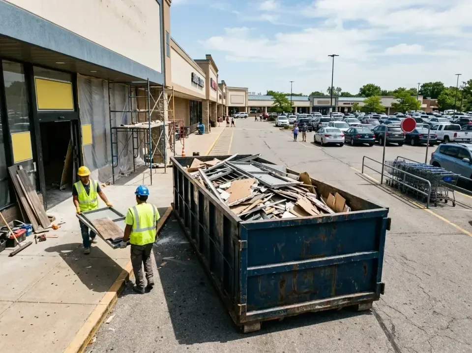 retail-store-renovation-debris-003 — frequently asked questions, Roll-off Dumpster Rentals in Emmitsburg, MD